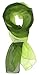 Ted and Jack - Silk Ombre Lightweight Accent Scarf in Greens