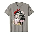 French Bulldog Lady T-shirt