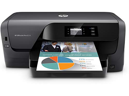 HP Officejet Pro 8210 Color Inkjet Printer Wireless 2-Sided Printing (Renewed)
