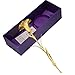 Ranipobo Sweetly Carnations Flower Mother's Day Gift 24K Gold Plated Decoration Golden Flowers 