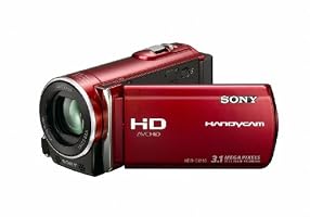 Sony HDR-CX110 High Definition Handycam Camcorder (Red) | Amazon
