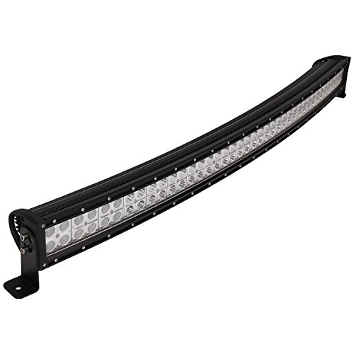 Led Light Bar, Senlips 43" 240W Curved Light Bar Off-road Light Bar Flood Spot Combo Beam IP 67 Waterproof for Off-road Vehicle, ATV, SUV, UTV, 4WD, Jeep, Boat- Black (43")