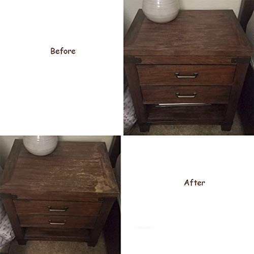 Furniture Repair Kit,Wood Touch Up Pens,Laminate Scratch Repair,Wax Sticks for Wood Repair,Furniture Markers Touch Up,Set of 17-Markers and Wax Sticks with Sharpener Kit for Furniture Repai