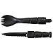 Ka-Bar Tactical Military Sporks - Spoon Fork Knife Combo Set - Camping Hiking Hunting Backpacking Outdoor Survival Multi tool Utensil Accessory - 2 Pack