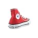 Converse All Star CT Infants Baby Toddlers Canvas Red/White 7j232 (6 M US)