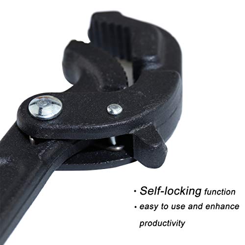 boeray 2 Pack Adjustable Wrench Quick Multifunction SelfAdjusting