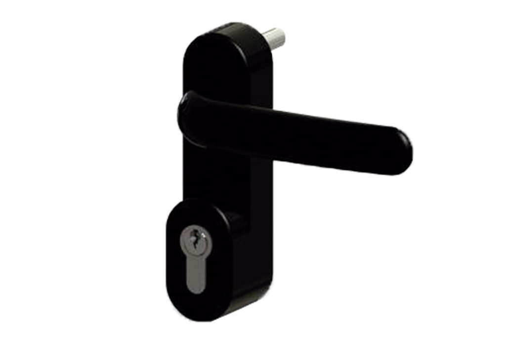 Cofan 31400600 Crank and Panic Cylinder ANTIPANIC, Black