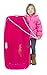 Lucky Bums Kids Plastic Snow Sled, 35-inch Toboggan, Pink