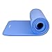 Retrospec Solana Yoga Mat 1/2 inch & 1 inch w/ Nylon Strap for Men & Women - Non Slip Exercise Mat for Yoga, Pilates, Stretching, Floor & Fitness Workouts