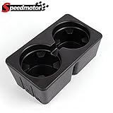 For 2007-2014 Chevy Silverado Avalanche Suburban GMC Sierra Yukon Escalade Floor Console Dual Cup Holder Insert Drink Holder Replaces OEM 19154712
