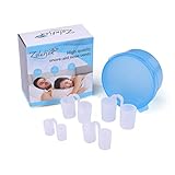 Zolutionzzz Anti Snore Reusable Nose Vents For Women & Men | High Quality BPA Free Silicone Vents With Comfy & Invisible Fit | Prevent Snoring, Facilitate Sleep & Enhance Breathing S-M-L-XL