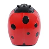 Eagle Cartoon Electric Pencil Sharpener, Battery Operated, Ladybug