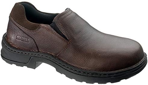 Hytest Men's Brown Comp Toe Opanka Slip-on