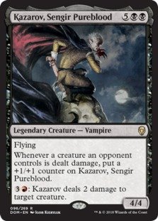 Kazarov, Sengir Pureblood - Foil - Dominaria