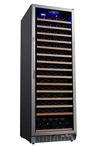 EdgeStar-CWR1662SZ-24-Inch-Wide-151-Bottle-Capacity-Free-Standing-Single-Zone-Wine-Cooler-with-Even-Cooling-Technology