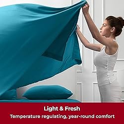 Mellanni Twin XL Size Flat Sheet - Iconic