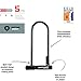 Kryptonite Keeper Long Shackle 12mm U-Lock Bicycle Lock with FlexFrame-U Bracket