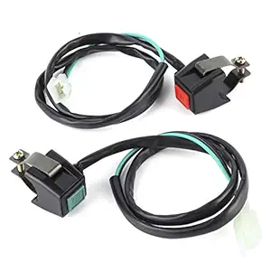 Starter Switch, ABS Lightweight Guaranteed Quality Manual Ignition Motorcycle Starter Button, Small Size Street Bike for Motorcycle