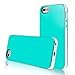 iPhone 5s Case,iPhone SE Case,iPhone 5 Case,by Ailun,Shock-Absorption Bumper,Anti-Scratch,Fingerprint&Oil Stain Shell Soft Dual Color TPU Back Cover[WhiteGreen]