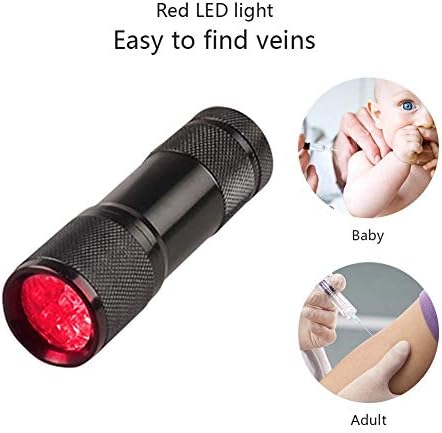 Vein Locator Display Lights,Vein Imaging Flashlight Vein Viewer Vein Finder for Easy Finding subcutaneous Veins Device for Hospitals clinics Homes use