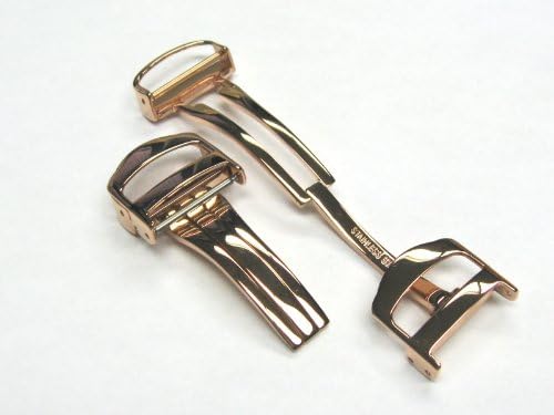 Deployment Clasp 16/18mm Fit Cartier Strap Buckle #1 Rose