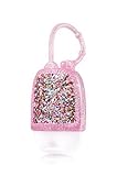 Bath & Body Works PocketBac Hand Gel Holder Pink Multi Glitter