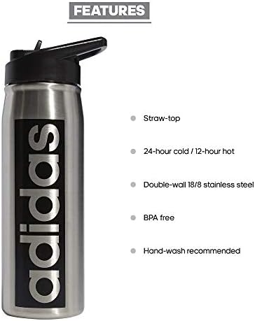 adidas white water bottle