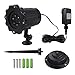 GreenClick Projector Lights Outdoor Waterproof IP65 Decoration Spotlights Moving Snowflake Lamp LED Outdoor Landscape Projector For Halloween Wedding Party Festival Holiday etc.