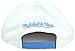 Mitchell & Ness Powder Blue Chicago Bulls White Snapback