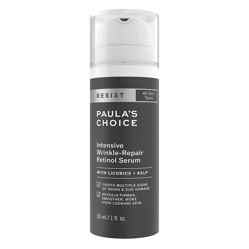 Paula's Choice RESIST Anti Aging Retinol Serum - Minimises Wrinkles & Brown Spots - Firming & Smoothing - Suitable for Rosacea-Prone Skin - with Vitamin C & Retinol - All Skin Types - 30 ml