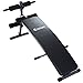 Costway Adjustable Arc-Shaped Decline Sit up Bench Crunch Board Exercise Fitness Workout
