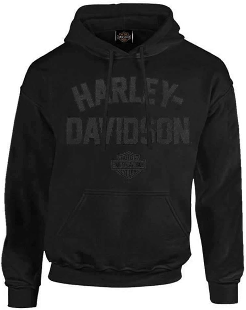 solid black pullover hoodie