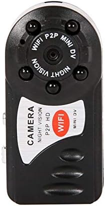 Portable Safe Camera, 480P WiFi DV DVR Higher Quality Picture Wireless New Mini Video Camcorder Recorder Infrared Night Vision Support TF Card Better Design