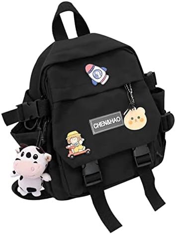 black backpack soft leather Elegant Soft PU Leather Bag Casual Shoulder Women's Backpack