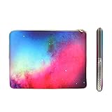 TopCase Pink Galaxy Graphic Zipper Sleeve Bag Case for All Laptop 13