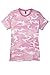 District Made - Ladies Perfect Weight Camo Crew Tee DM104CL