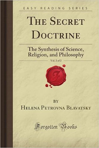 The Secret Doctrine Vol 2 Of 2 The Synthesis Of Science - 