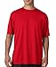 A4 Men's Cooling Performance Crew Short Sleeve T-Shirt, Scarlet, Large