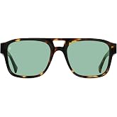 RAEN - Rifka - Unisex Aviator Rectangular Sunglasses UV Protection - Scout Tortoise/Moonmist Lens (Size 54 MM)