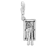 SEXY SPARKLES Billiard Pool Table Clip on Pendant