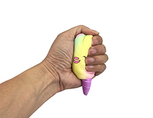 ERIC Squishies Slow Rising Cotton Candy Marshmallow Creamy Scent Squishy for Kids Party and Stress Relief Toys - Thumbnail 3