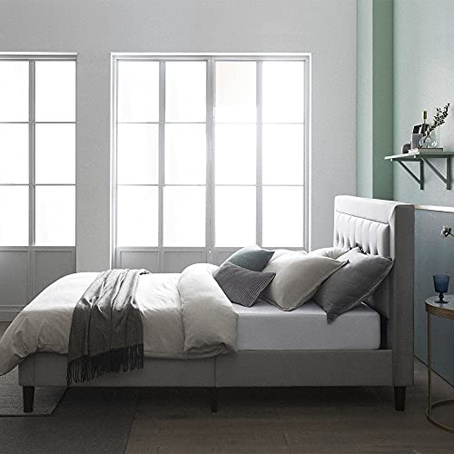 Zinus Dachelle Upholstered Platform Bed Frame / Mattress Foundation
