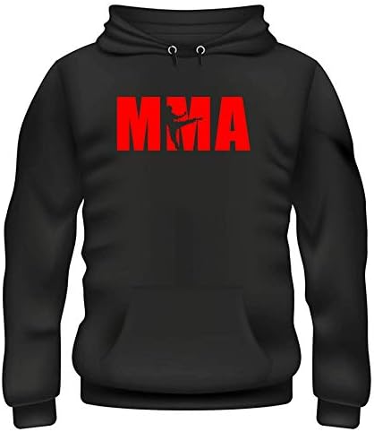 RoyalTeesUK Mens Hoodie MMA Mixed Martial Arts Gym