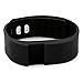 Teslasz Soft Silicone Band Fitness Tracker in 10 Colors for Option,Black