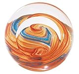 Glass Eye Studio Jupiter Blown Glass Paperweight