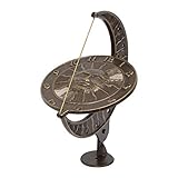 Whitehall Products Sun and Moon Sundial, French