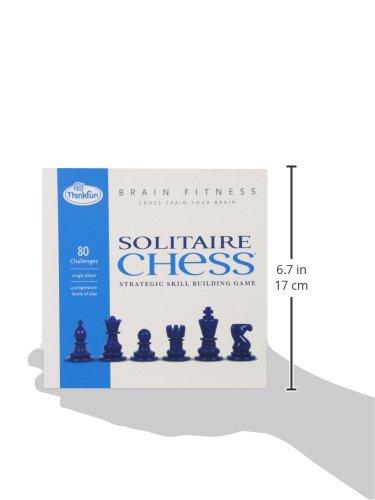 Think Fun Brain Fitness Solitaire Chess Game