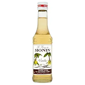 Monin Vanilla Syrup (250ml) - Pack of 2