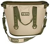 YETI Hopper Soft Side Cooler TAN/Orange Hopper 40