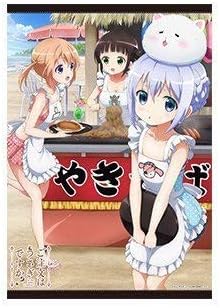 Amazon Co Jp コミケ C86限定 ご注文はうさぎですか ビッグタペストリー チノ ココア 千夜 夏 水着 エプロン 海 まんがタイムきらら ごちうさ ホビー 通販